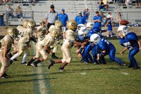 Image: Snapping into action — Italy “C” team playing Blooming Grove Lions last Saturday.