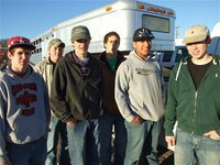 Image: Italy FFA members head to the Fort Worth Stock Show — FFA members Left to right: Jon Walton, David Garner, Clayton Campbell, Brandon Souder, Omar Estrada and Dan Crownover. Not pictured: Ethan Simon and Bailey Bumpus.