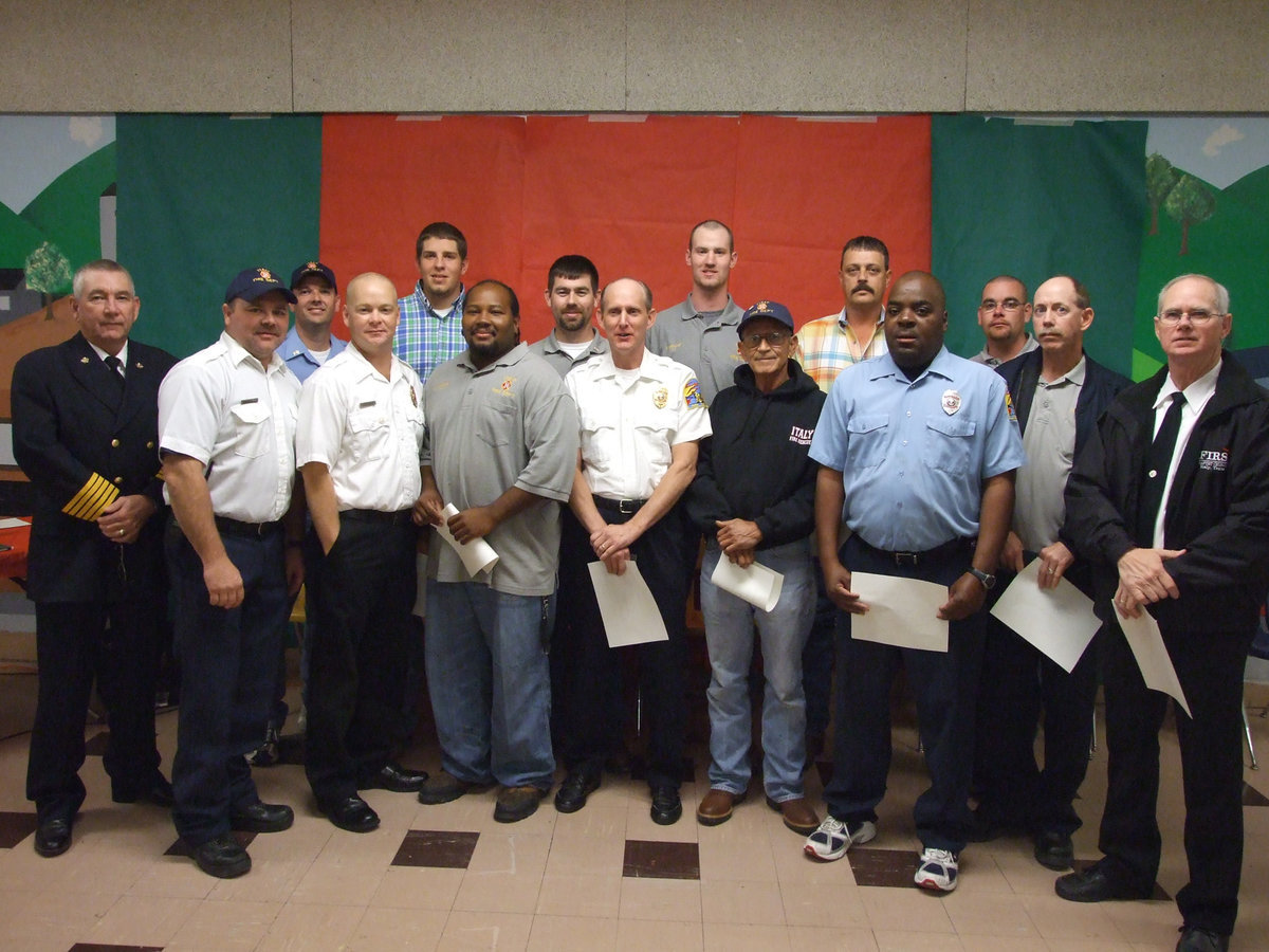 Image: Local heroes — These men put their lives on the line everyday, Italy’s finest!