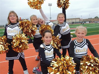 Image: We got spirit! — The B-Team Cheerleaders helped bring home the gold in 2009.