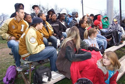 Image: Fans in full force — Everybody is excited about Lady Gladiator Softball!