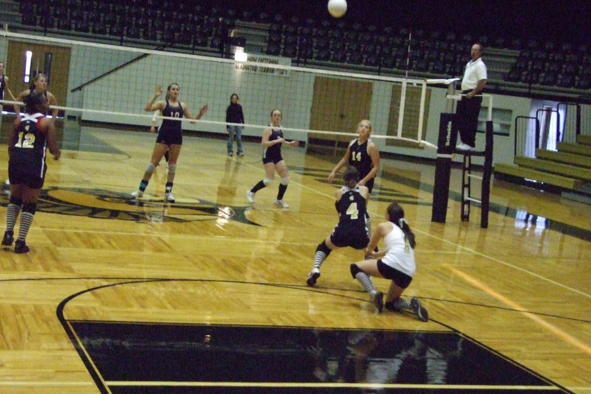 Image: Fight to the end — Lindsey Brogden and Drew Windham prepare for the ball.