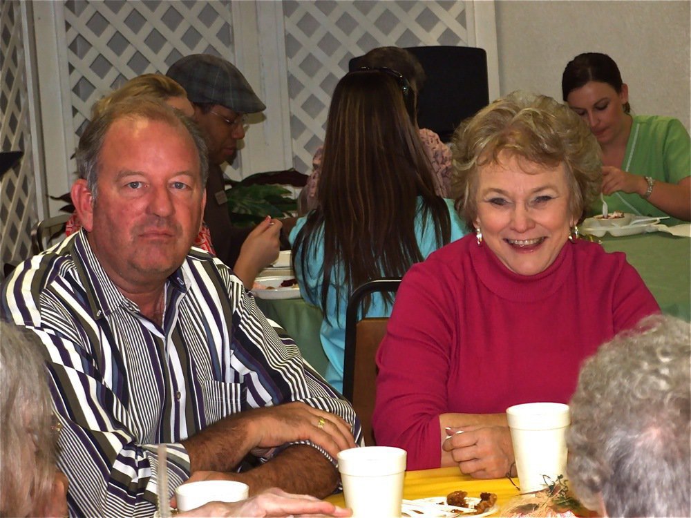 Image: James &amp; Joyce Hobbs — James and Joyce Hobbs donated 4 movie tickets on behalf of Hobbs Feed &amp; Supply. The winners were Nelda Commons, Linda Mosley, Tina Rios and Zina Hollaway Crecelius.