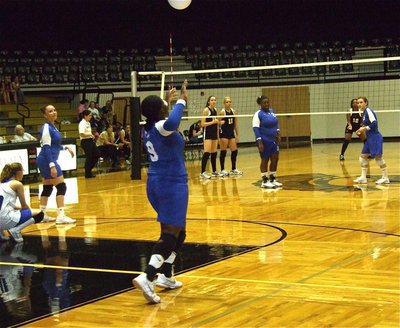 Image: Bulldogs attack — The Lady Bulldogs were not very lady like as they served up a loss to the home team.