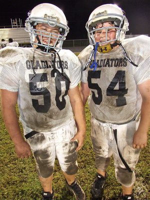 Image: Mud brothers — Cousins, Zain Byers(50) and John Byers(54), have been playing in the mud together since they were much, much smaller.