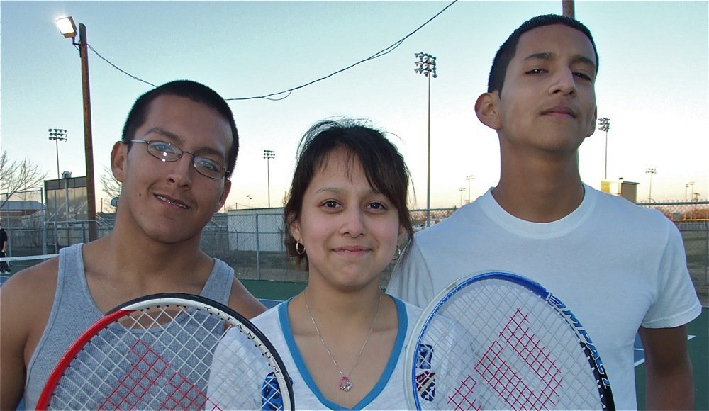 Image: Three-peats — Jacob, Delma and Eddie played for Coach Hamby last season and are back to make another run at district.