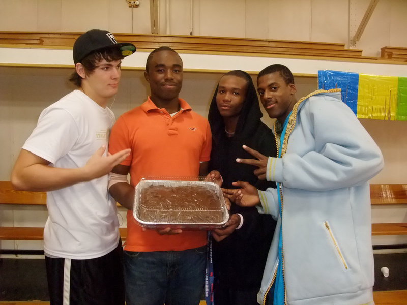 Image: Jasenio Wins the Cake — It only took about thirty minutes for Jasenio and friends to decide on what baked goods to choose.