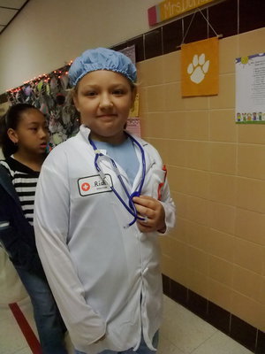Image: A Doctor is in the House — Stafford Elementary was in good hands with this doctor.