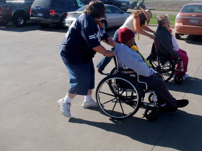 Image: Wheel Chair Races — Who is going to win?