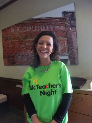 Image: Jennifer Aguado — Jennifer Aguado (Pre-K teacher) loves McTeacher Night.