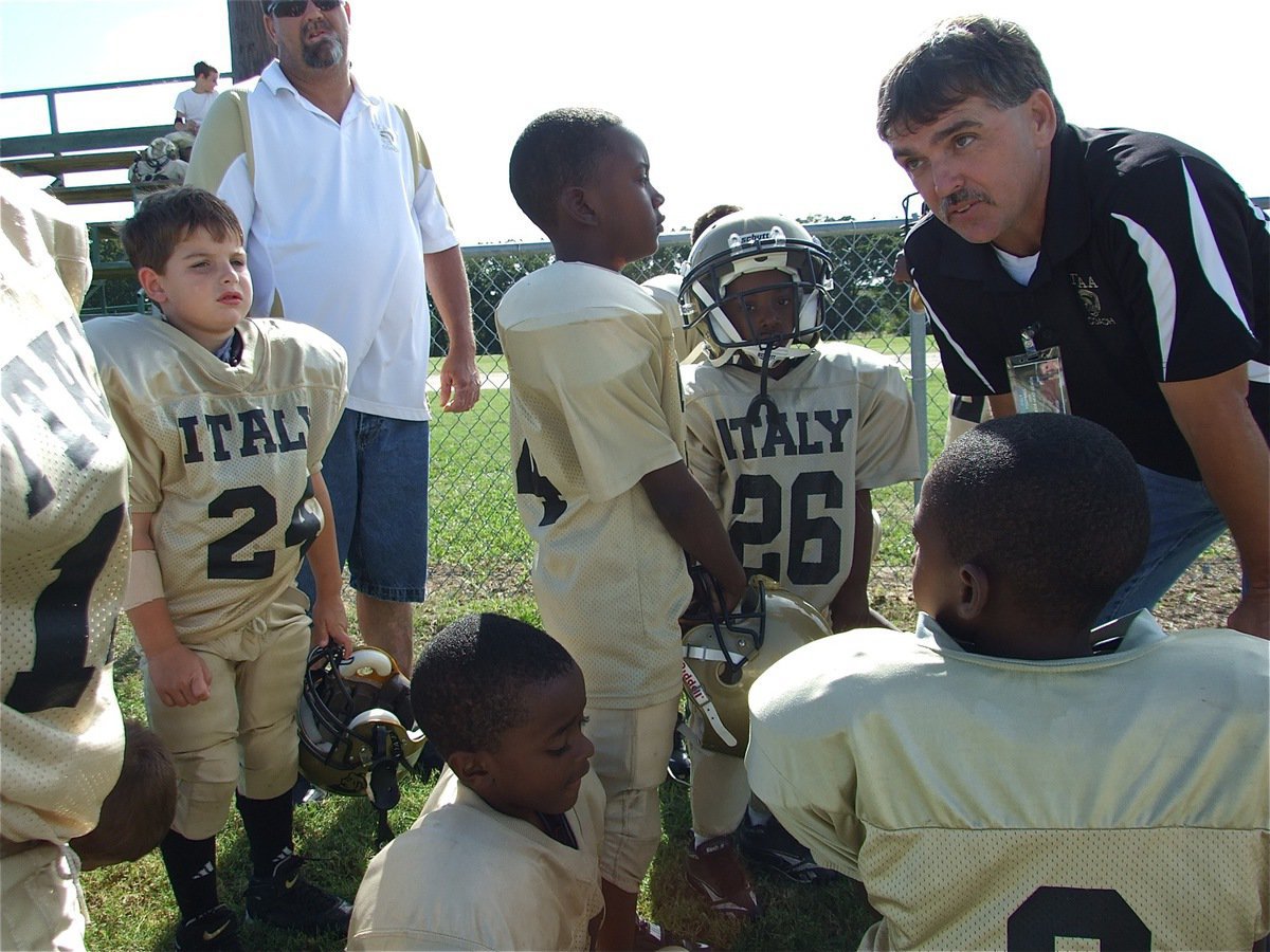 Image: Coach Wood’s C-Team — Coach Wood congratulates the C-Team on being 2-0.