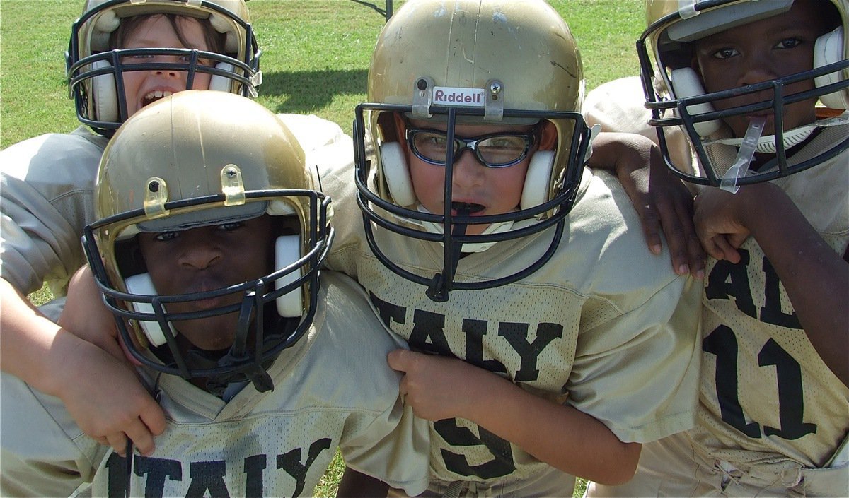 Image: B-Team Celebrates — Everyone had a hand in the B-Team victory.