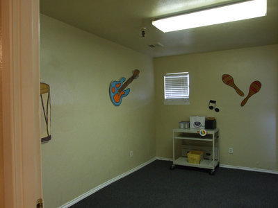 Image: Music Room — The music room will have instruments the children can play.