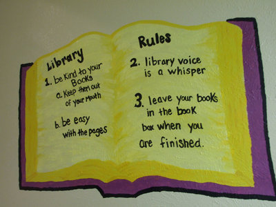 Image: Library Rules