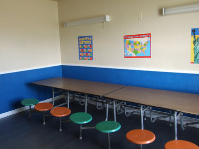 Image: After School Room — This room is for children that stay after school and they can do their homework or read or play games.