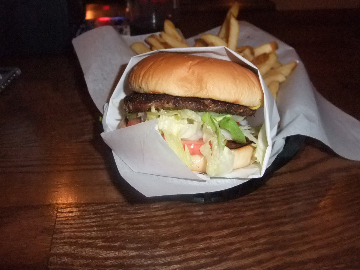 Image: American Cuisine — What could be more American than hamburger and fries?