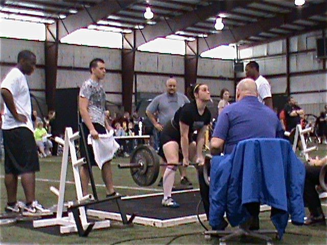 Image: Big moment — Kaytlyn did it! 290 pounds! A new best in the dead lift.