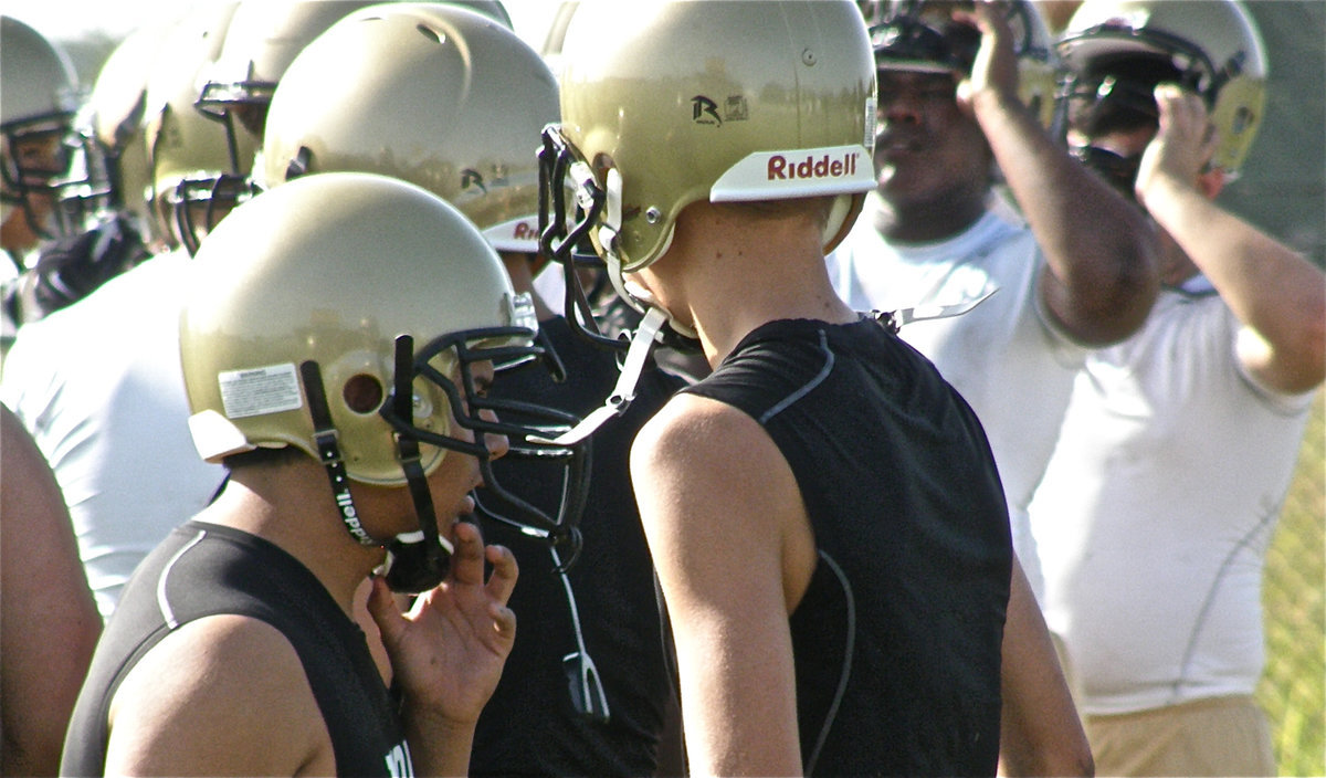 Image: In the huddle