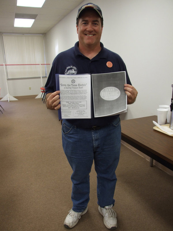 Image: Skip Waters — Skip Waters is with the North Texas Chapter of the National Railway Historical Society and headed up this trip to find all the old stops for the Interurban Railway.