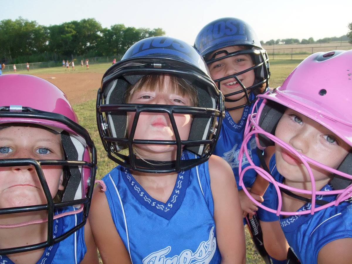 Image: Frost players enjoy a light moment before tangling with Mildred