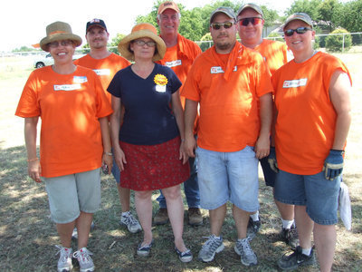 Image: Home Depot Crew — Home Depot crew from Waxahachie Home Depot.