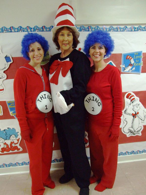 Image: Cat in the Hat — Cat in the Hat, Thing One and Thing Two.