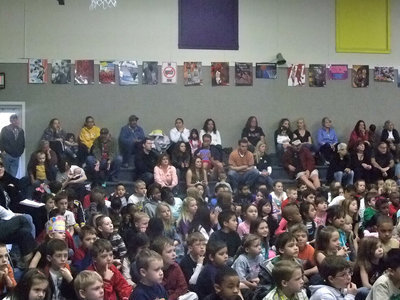 Image: A Full House — Lots of students and family members attended the assembly.