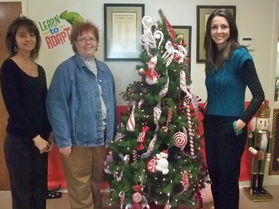 Image: Lucky Chili’s Dinner Winners — Teresa Young, Peri Patterson and April Mathers were the lucky winners of free meals at Chili’s.