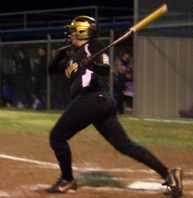 Image: Cori Jeffords — Cori has proven to be very dependable at the plate for the Lady Gladiators.