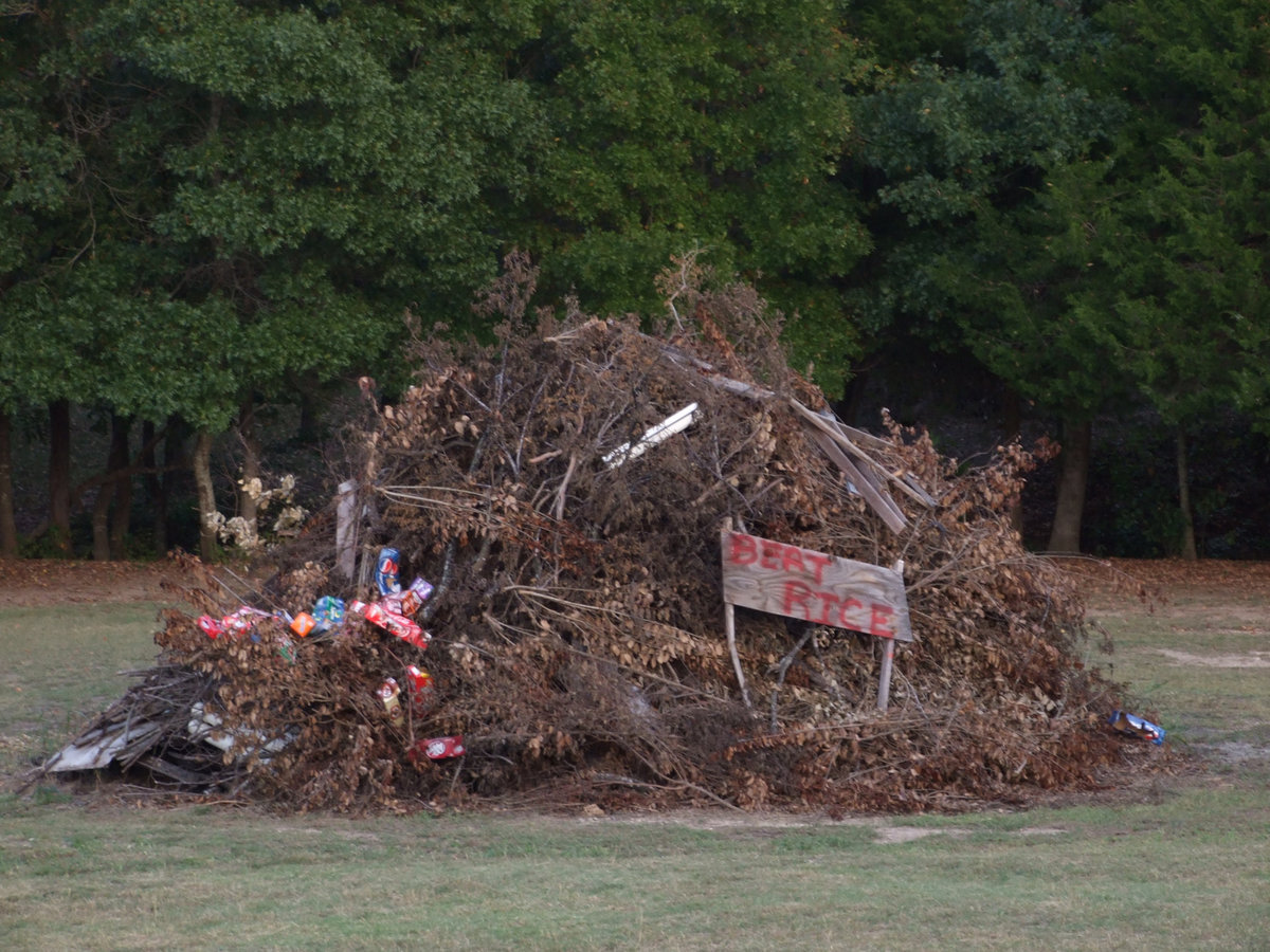 Image: Bonfire — Let’s set it on fire. Beat Rice!