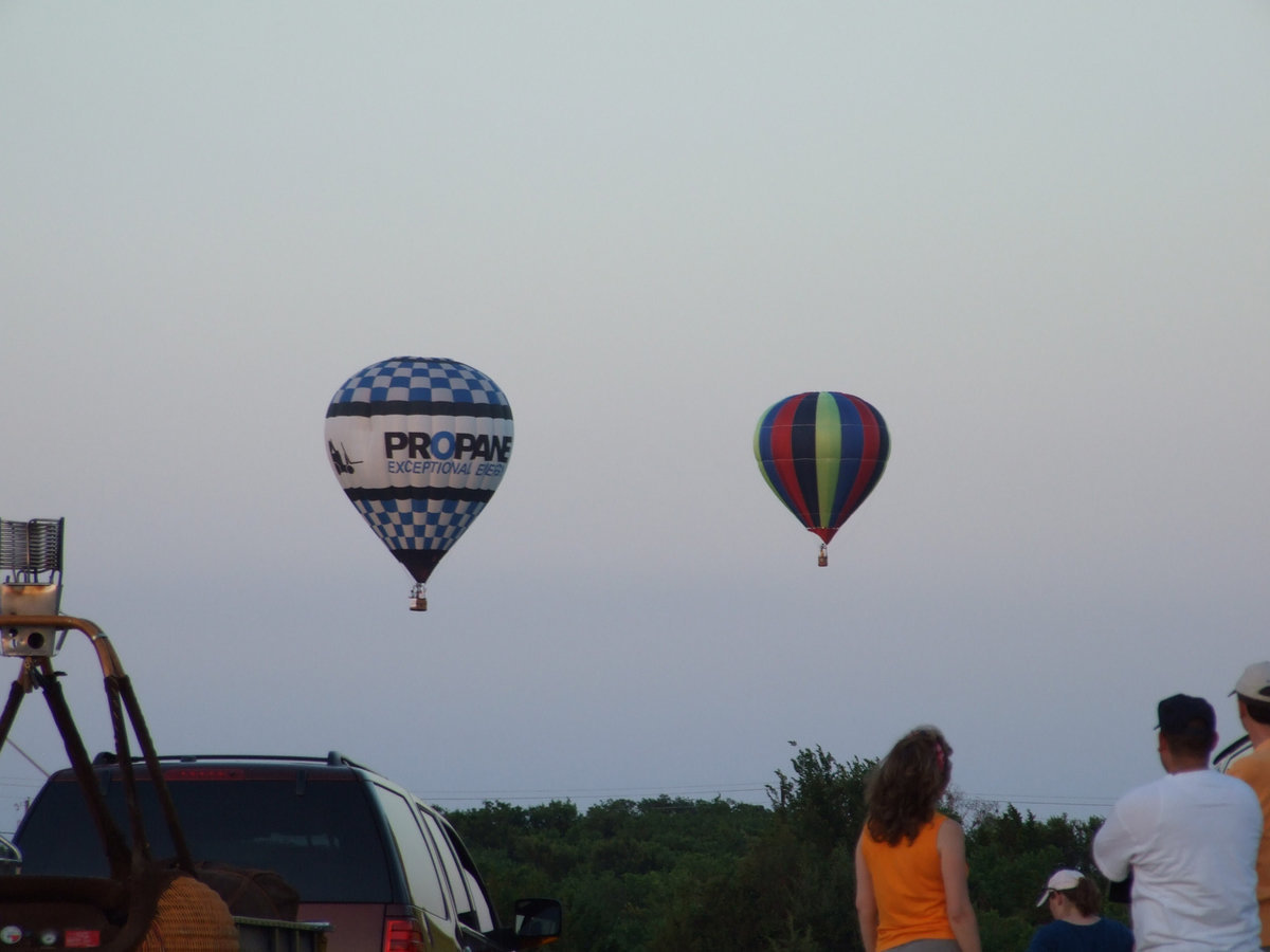 Image: The Balloons are up!