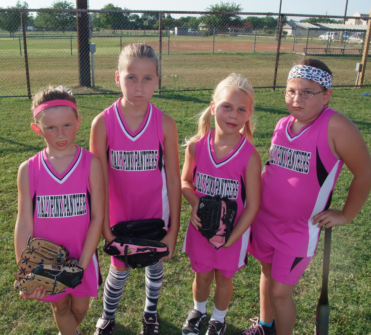 Image: Be Afraid…Be Very Afraid. — These Italy Pink Panthers are in the softball learning business and business is good.