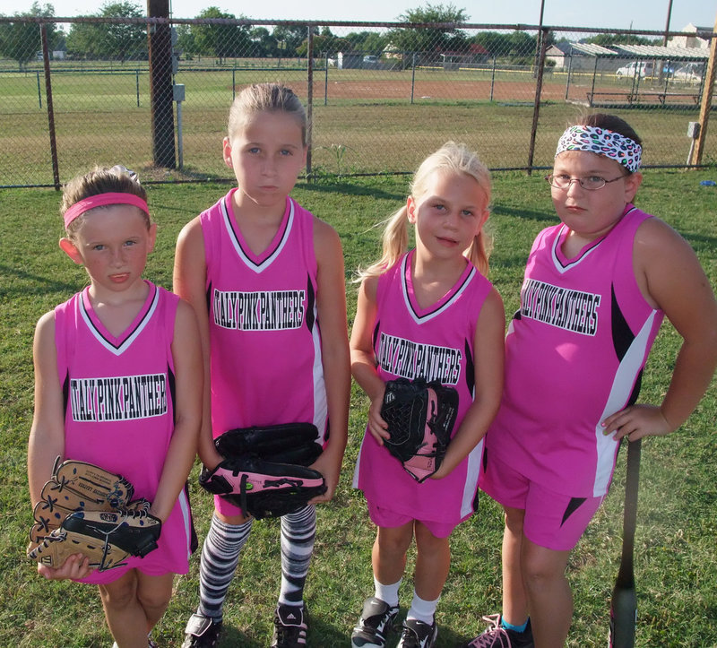 Image: Be Afraid…Be Very Afraid. — These Italy Pink Panthers are in the softball learning business and business is good.