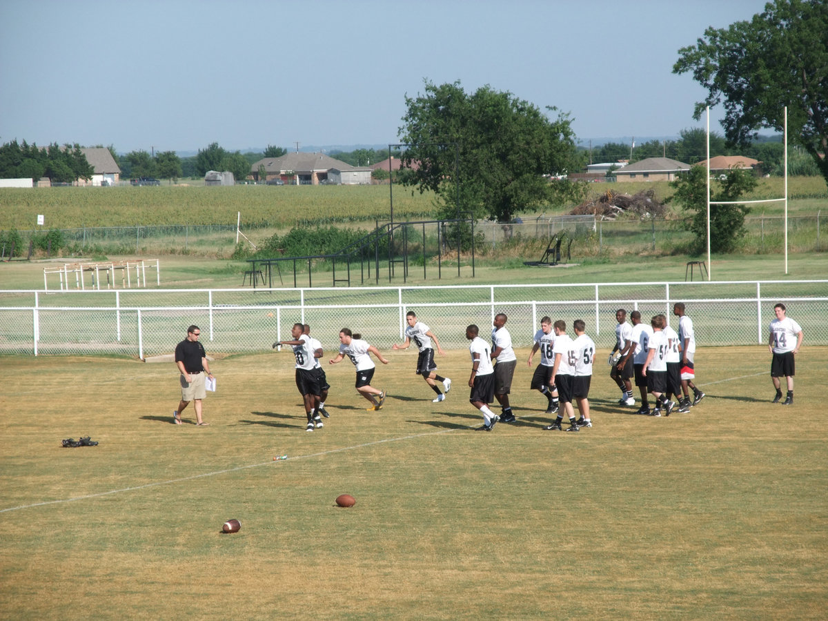 Image: Warming up