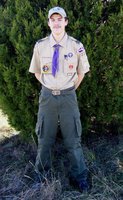 Image: Gregory Pope — Gregory will be picking up discarded Christmas Trees on January 2 for an Eagle Scout leadership project.