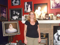 Image: Jessica in her Studio — Jessica Clark loves what she does – taking pictures.