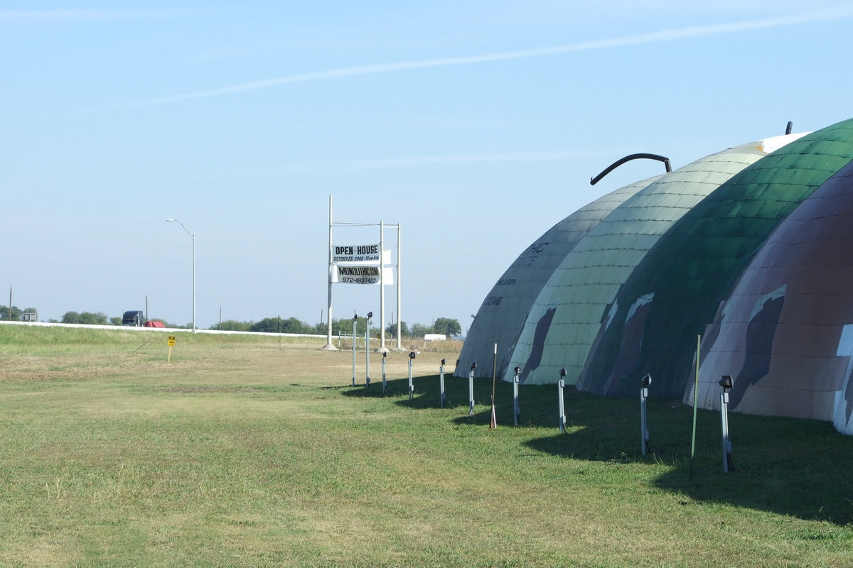 Image: Annual Nationwide Monolithic Dome Tour — Located off I-35 in Italy, the Monolithic Dome Institute will host an open house this Saturday and you are invited!