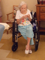 Image: June Frame — June Frame celebrated her 100th birthday on June 5th, 2009.