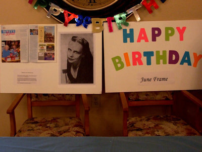 Image: Celebrated Author June Frame — June wrote 31 novels.