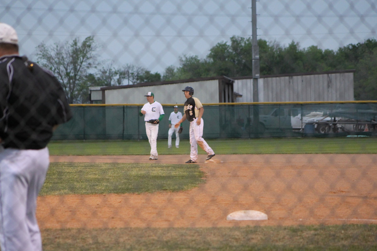 Image: Jackson at 2nd — The Gladiators took on the Clifton Cubs Tuesday night.