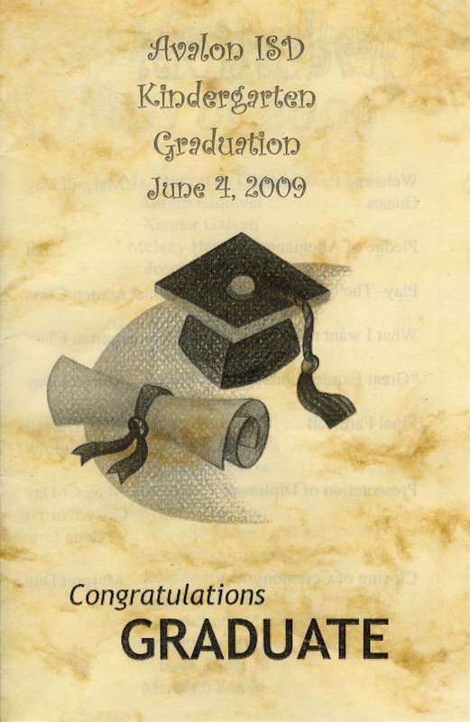 Image: On June 4, 2009, Avalon held it’s annual graduation in their Monolithic Dome gym. Parents, family, friends and teachers attended this wonderful ceremony to show their love and respect for the Kindergarten students and teachers.
