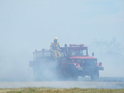 Image: Firemen Working Diligently