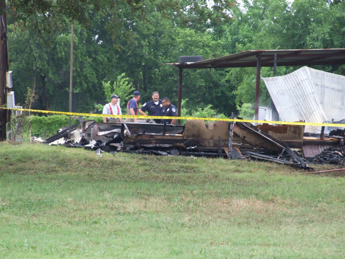 Image: Milford Police At The Scene — Carlos Phoenix (Milford Police Chief) was on the scene too.