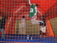 Image: Jump house fun — How high can Bailey Eubank jump?