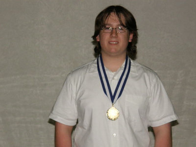 Image: Brandon Owen — Brandon received his third year medal.