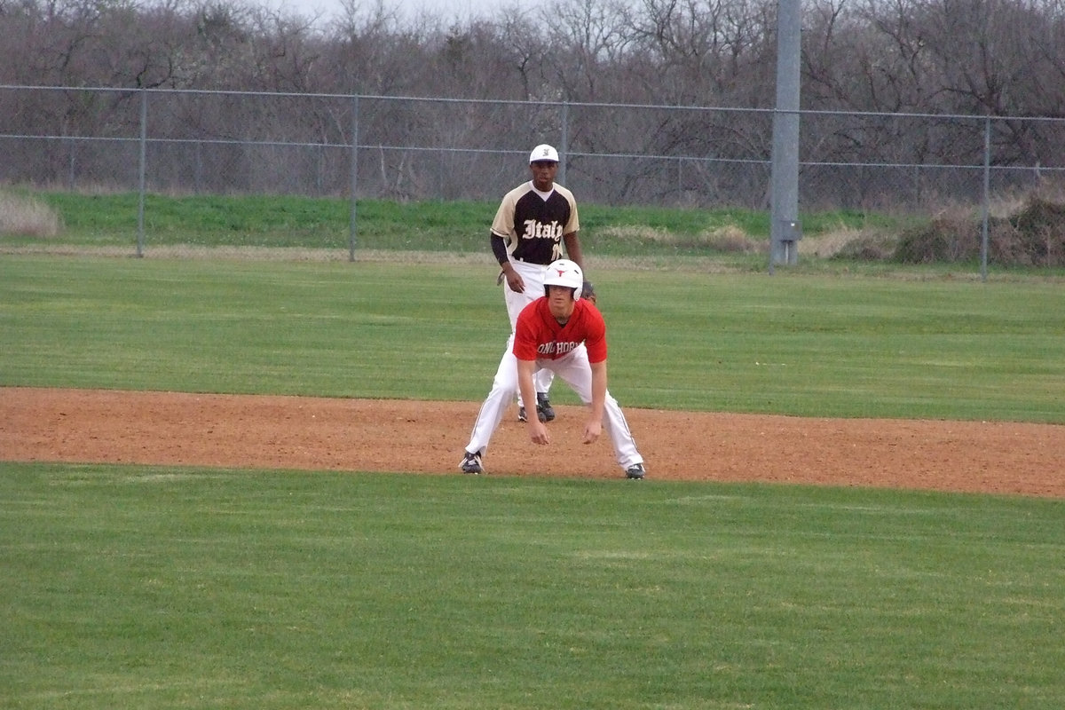 Image: Jasenio is ready — Jasenio Anderson gets ready in the short-stop position.