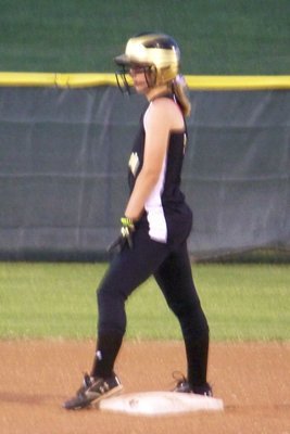 Image: Aaaa-B-G! — Abby Griffith had several RBI’s during the contest against the Lady Rattlesnakes.
