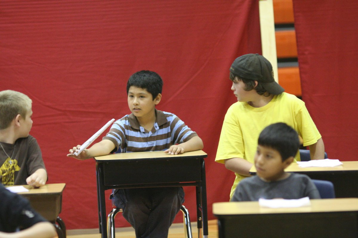 Image: Class Clowning — “A Day In The Life Of A 4th Grader,” was a revealing, yet humorous look into the celebrity world of being a 4th Grader at Avalon.