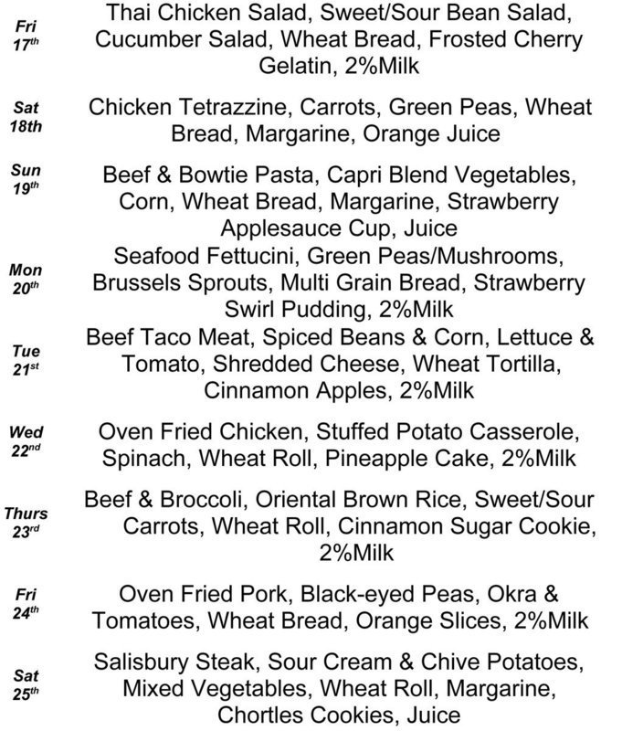 Image: July Menu, pg 3