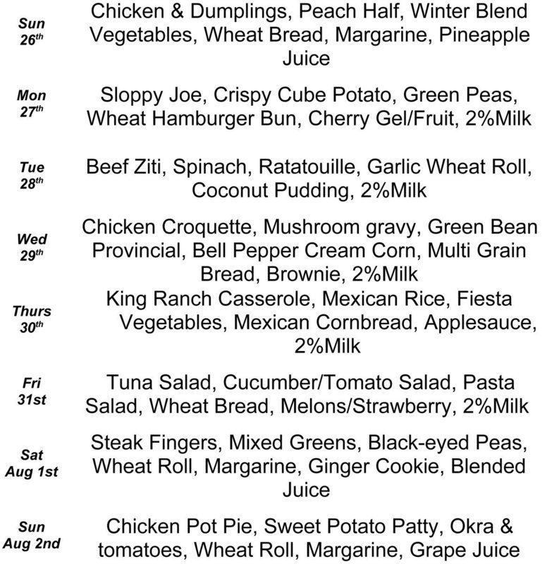 Image: July Menu, pg 4